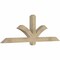 Ekena Millwork Redmond Rough Sawn Timber Gable Bracket, Douglas Fir, 72"W x 24"H x 4"D x 4"F, 8/12 Pitch GBW072X24X0404RED00RDF - alternate 5